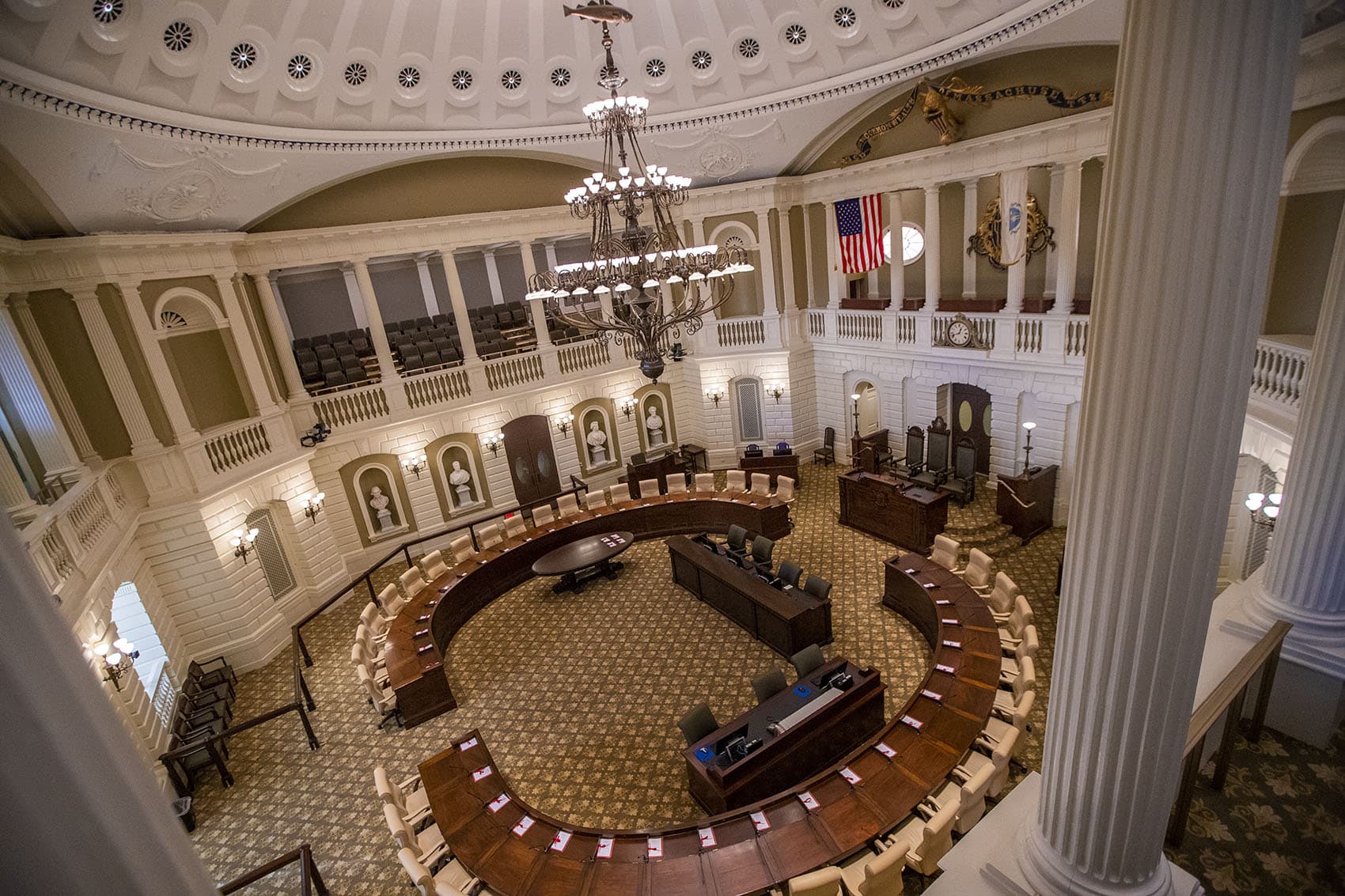 Photos Inside The Massachusetts State House's New Senate Chamber