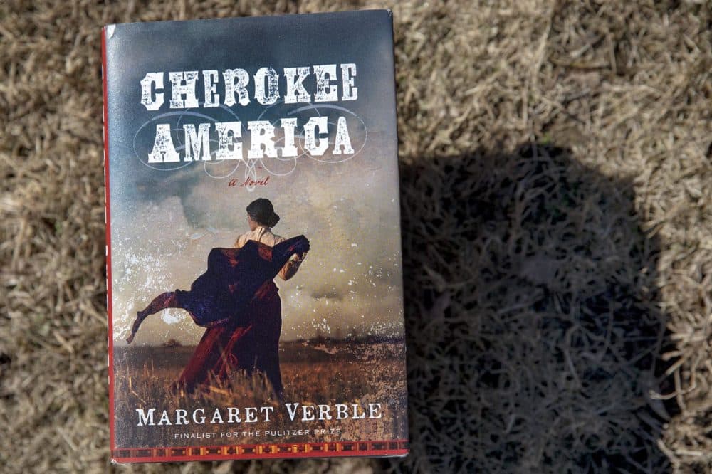 "Cherokee America," by Margaret Verble. (Robin Lubbock/WBUR)