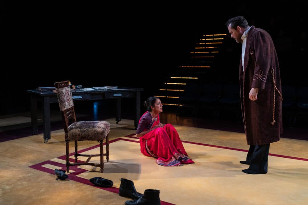 Vaishnavi Sharma and Eric Tucker in "Bedlam's Pygmalion." (Courtesy Nile Scott Studios)