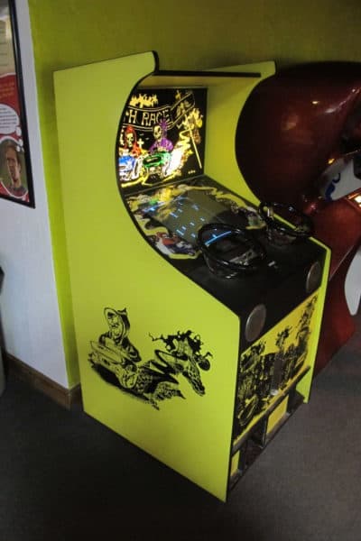 ACAM's refurbished Death Race console. (Gary Waleik/Only A Game)