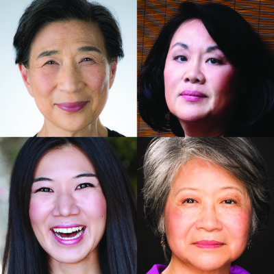The cast of "Endlings," (clockwise from top left): Wai Ching Ho, Emily Kuroda, Jo Yang and Jiehae Park. (Courtesy of the artists)