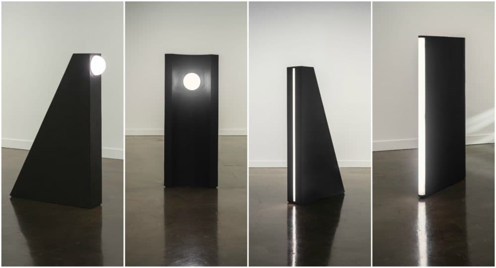 Kapwani Kiwanga's "Glow" installed at MIT. (Courtesy Peter Harris Studio)