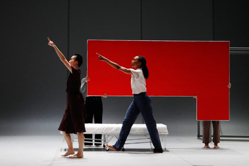 Bill T. Jones/Arnie Zane Company in "Analogy/Dora: Tramontane." (Courtesy Paul B. Goode)