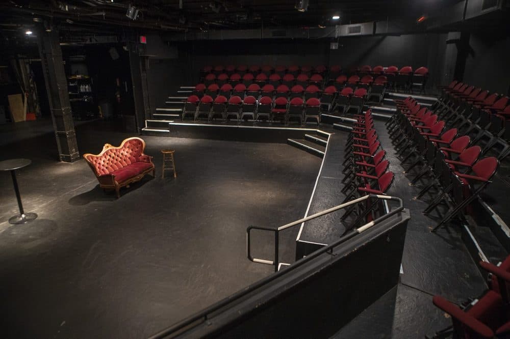 The Plaza Theatre at the Boston Center for the Arts. (Jesse Costa/WBUR)