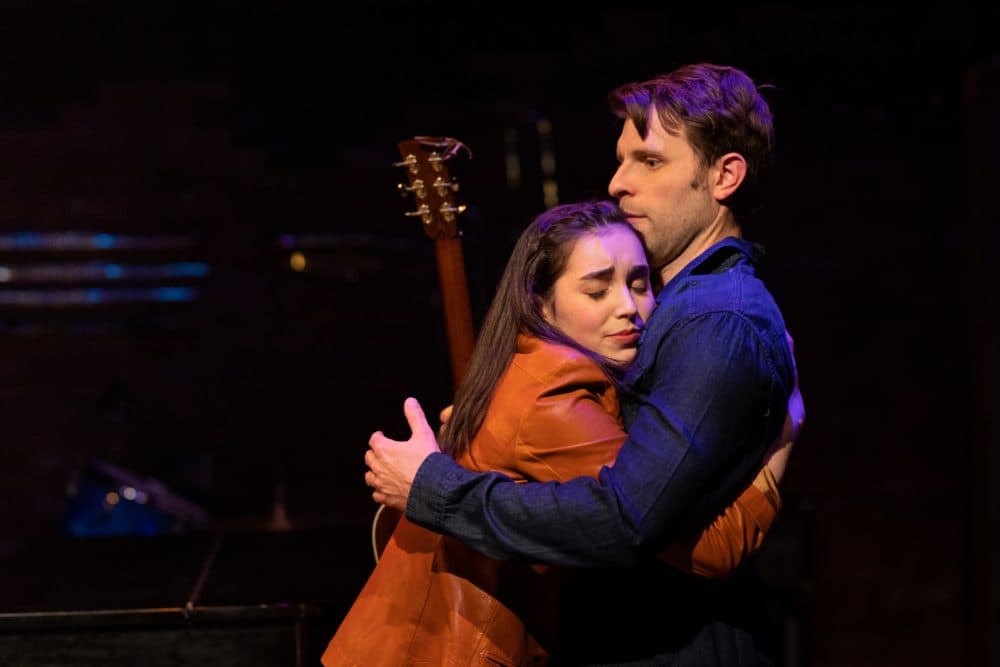Mackenzie Lesser-Roy and Nile Scott Hawver in SpeakEasy's "Once." (Courtesy Maggie Hall Photography)