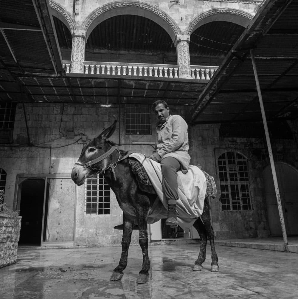 Ahmad Abdallah Samra in Aleppo, Syria, in 2003. (Kevin Bubriski)