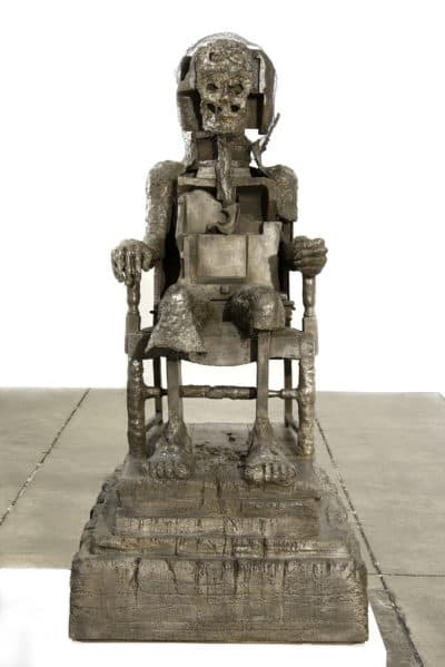 Huma Bhabha's "The Orientalist," created in 2007. (Courtesy of the artist and Salon 94)