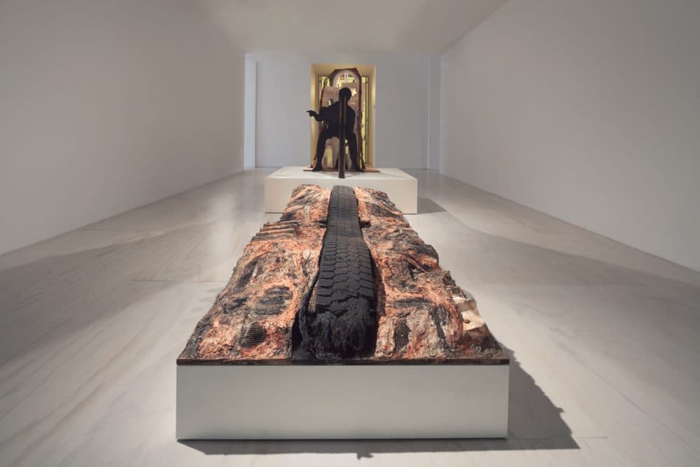 Huma Bhabha's "Unnatural Histories," created in 2012. (Courtesy of the artist and Salon 94)