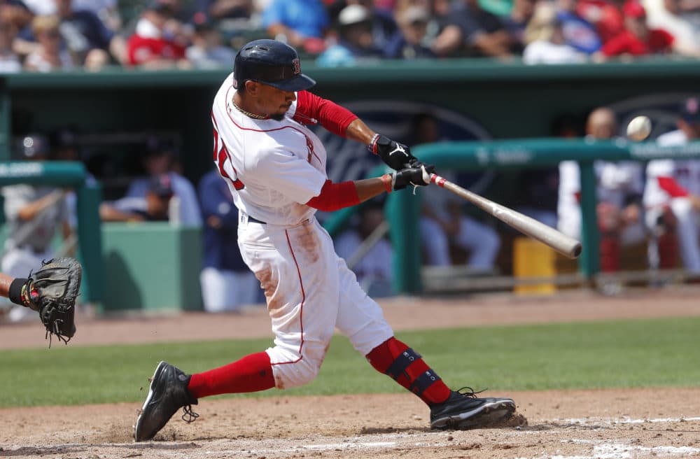 Mookie Betts, the reigning AL MVP (John Bazemore/AP)