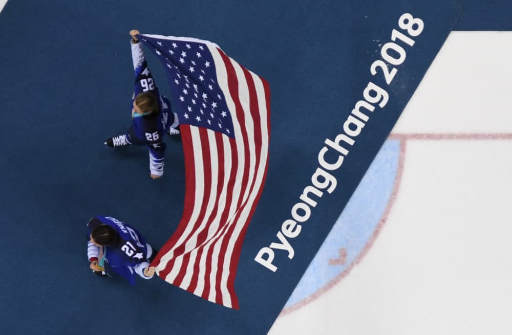 U.S. Olympic athletes are considering forming a union. (Brendan Smialowski/AFP/Getty Images)
