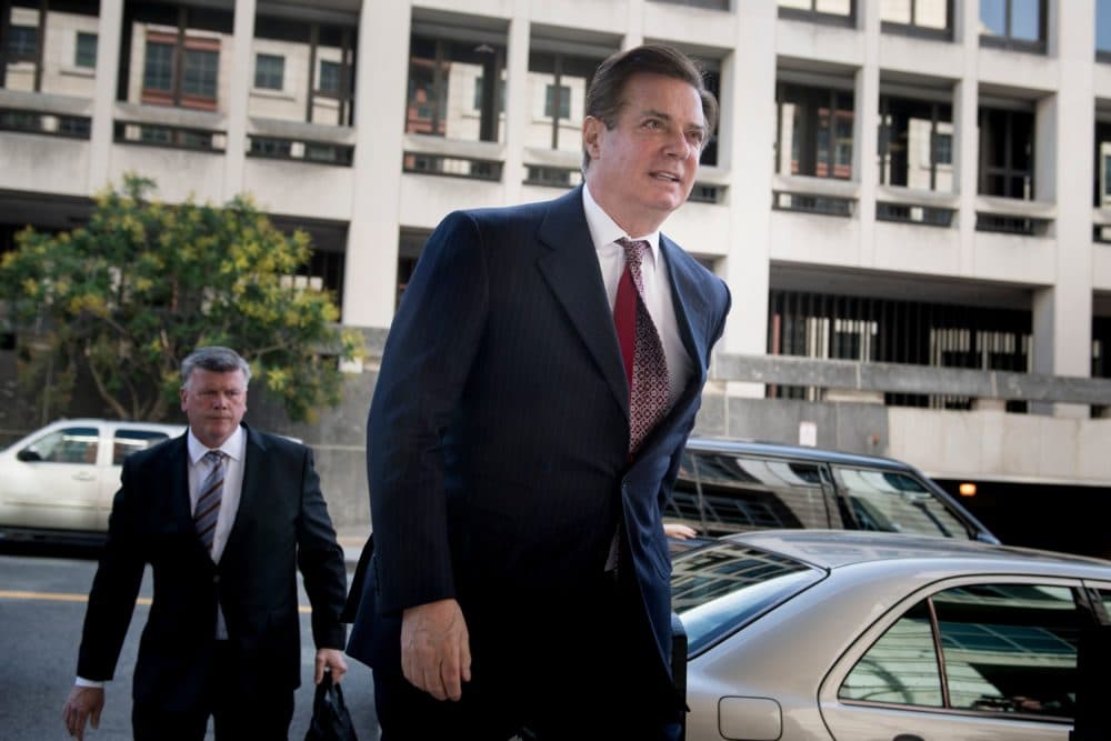 Paul Manafort arrives for a hearing at U.S. District Court on June 15, 2018, in Washington, D.C. (Brendan Smialowski/AFP/Getty Images)
