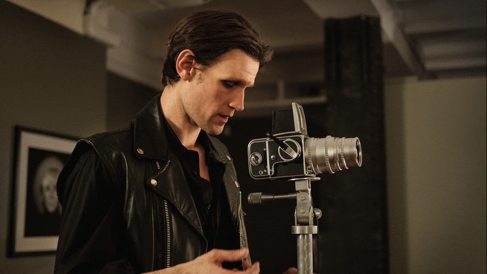 Matt Smith as Robert Mapplethorpe. (Courtesy Samuel Goldwyn Films)