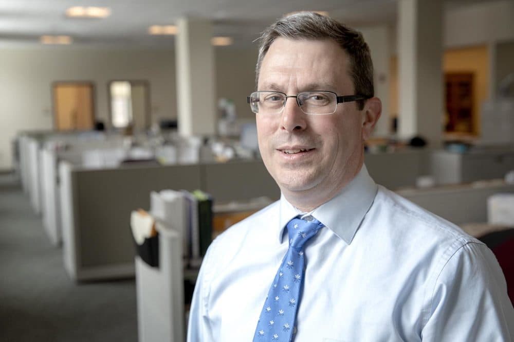 Lee Hartmann is Plymouth's director of planning and development. (Robin Lubbock/WBUR)