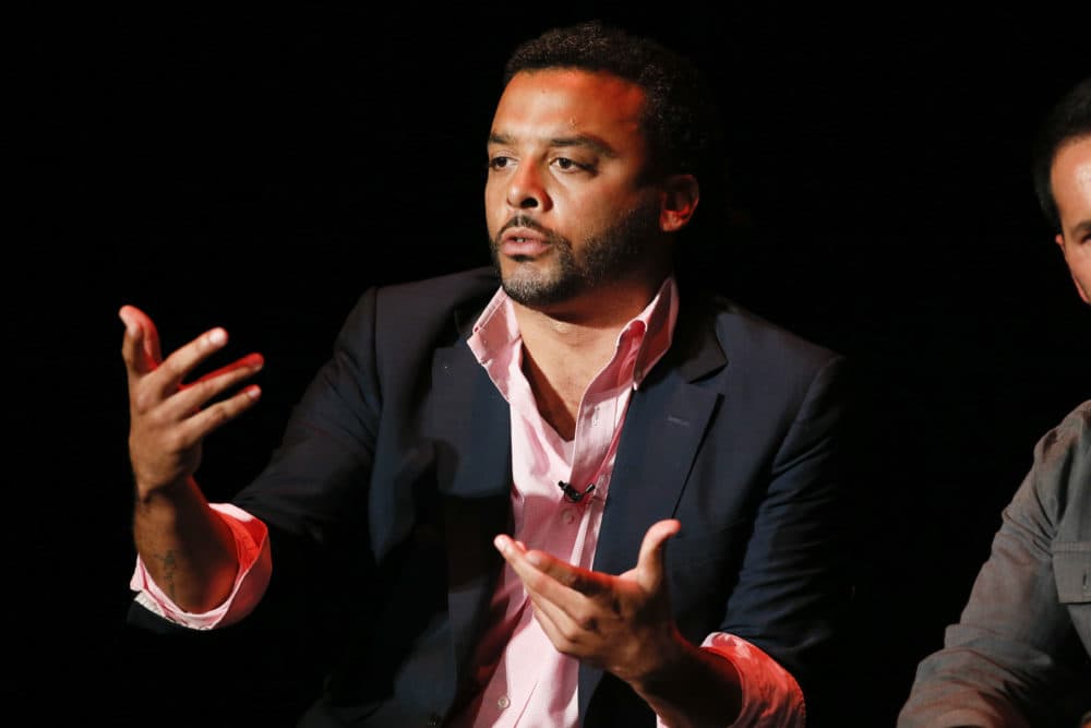 Adam Foss at an event in Los Angeles in 2016. (Danny Moloshok/Invision for the Television Academy/AP)