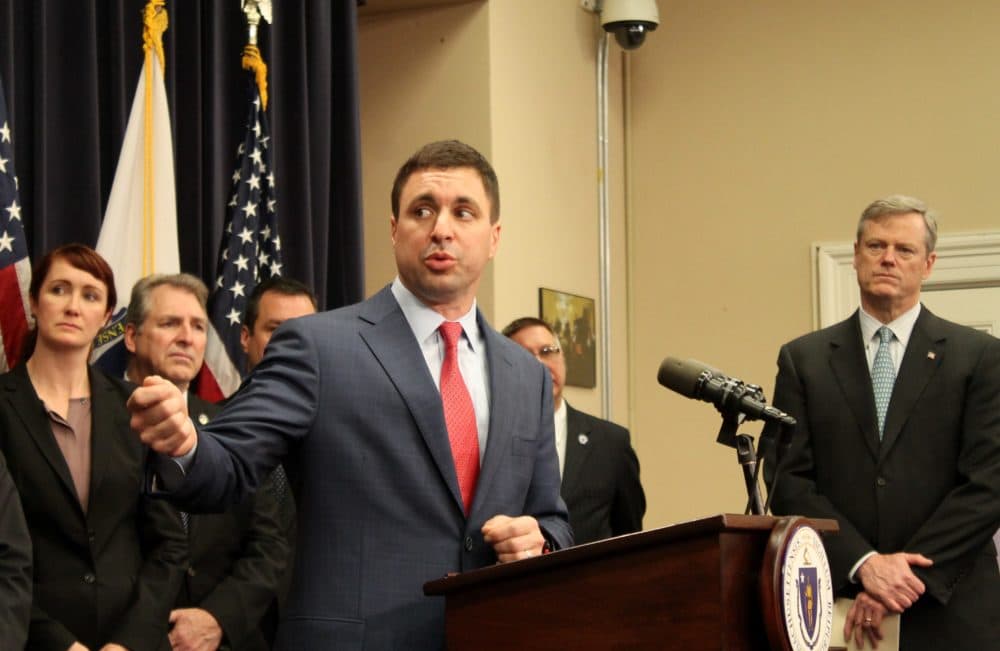 Energy and Environmental Affairs Secretary Matt Beaton. (Sam Doran/SHNS File Photo)