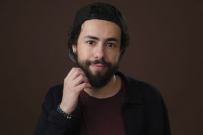 Ramy Youssef, star of the upcoming Hulu series "Ramy," poses for a portrait during the 2019 Winter Television Critics Association Press Tour, Monday, Feb. 11, 2019, in Pasadena, Calif. (Chris Pizzello/Invision/AP)