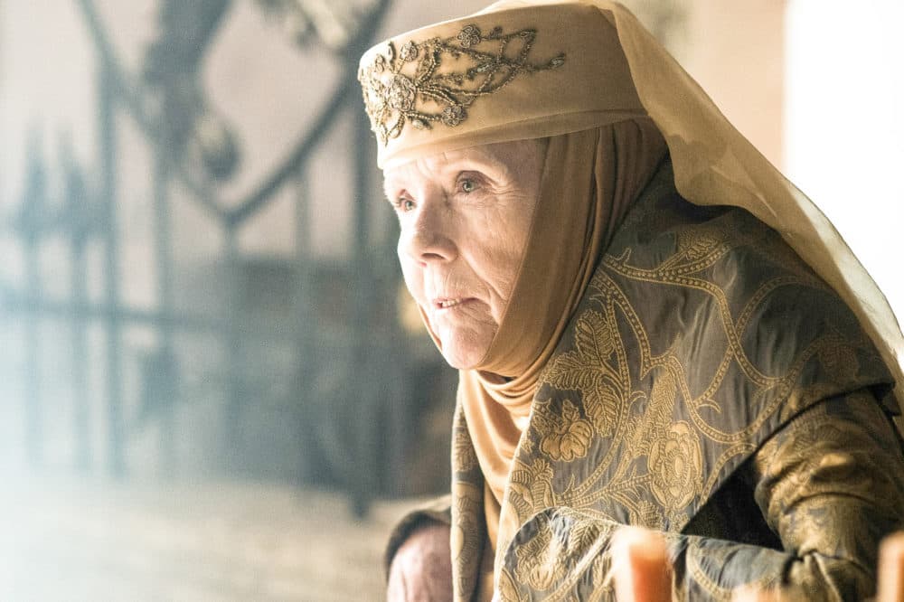 Diana Rigg. From "The Avengers" and the Royal Shakespeare Company to "Game of Thrones." (Courtesy Helen Sloan/HBO)