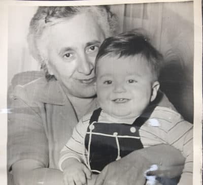 The author and his grandmother, Hovsepian "Rose" Banaian, circa 1950. (Courtesy)