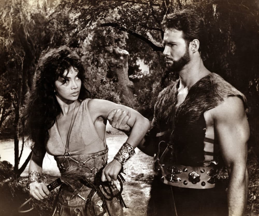 Chelo Alonso and Steve Reeves in "Morgan the Pirate." (Wikipedia/Flickr)