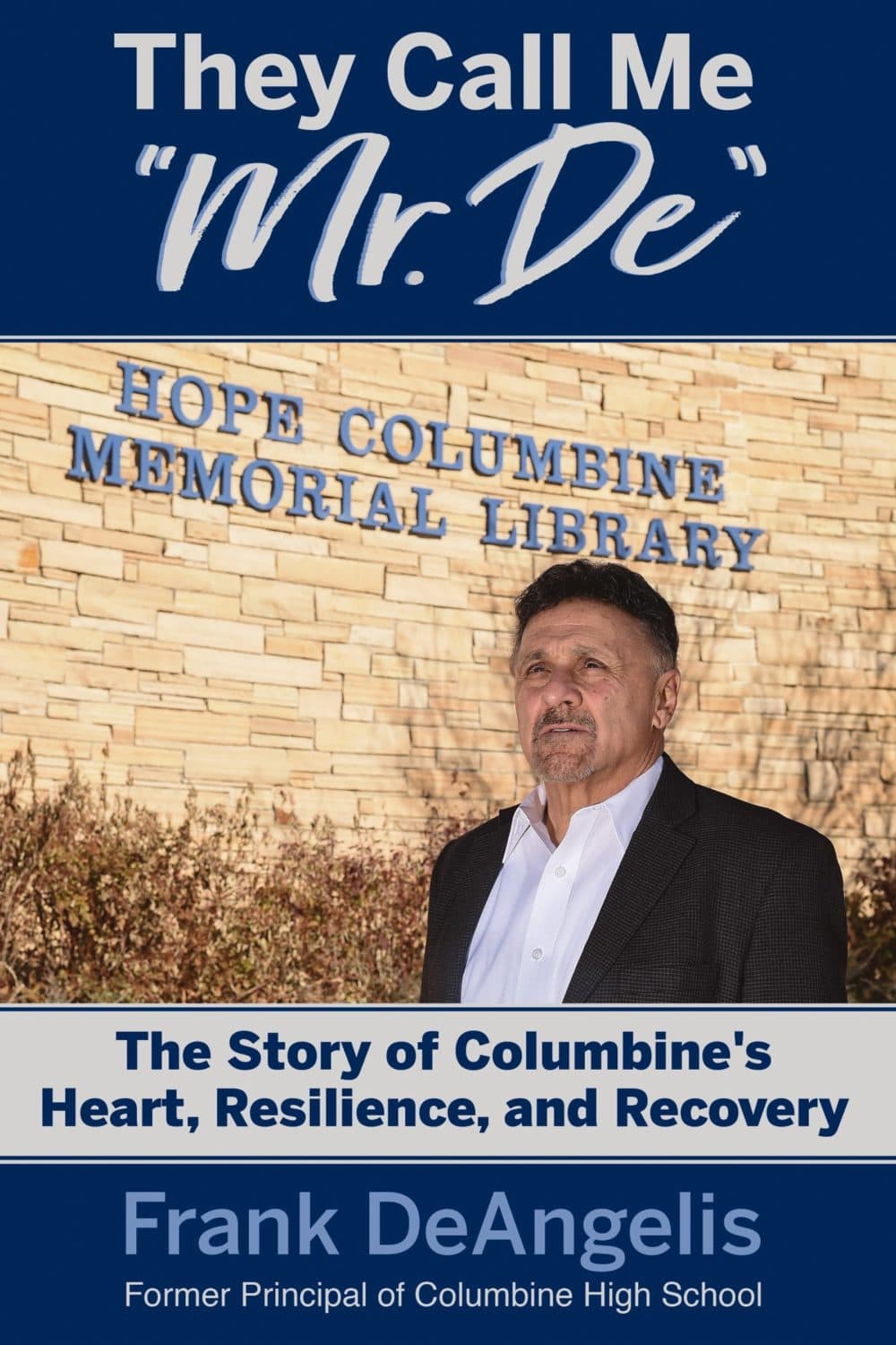 Frank DeAngelis's new memoir. (Photo by John Leyba)