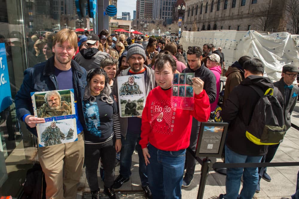 Hodor fans line up to meet the "Game of Thrones" star in Boston. (Courtesy Casey Photography)