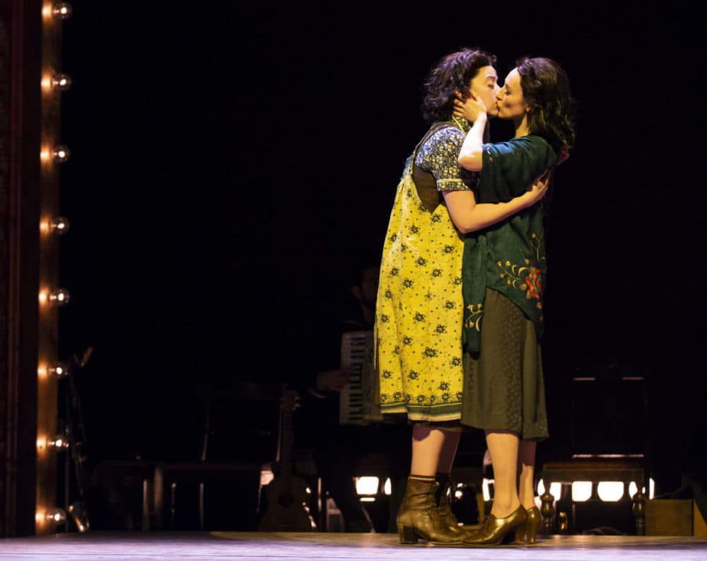 Adina Verson and Elizabeth A. Davis in "Indecent." (Courtesy T. Charles Erickson)