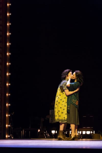 Adina Verson and Elizabeth A. Davis in "Indecent." (Courtesy T. Charles Erickson)