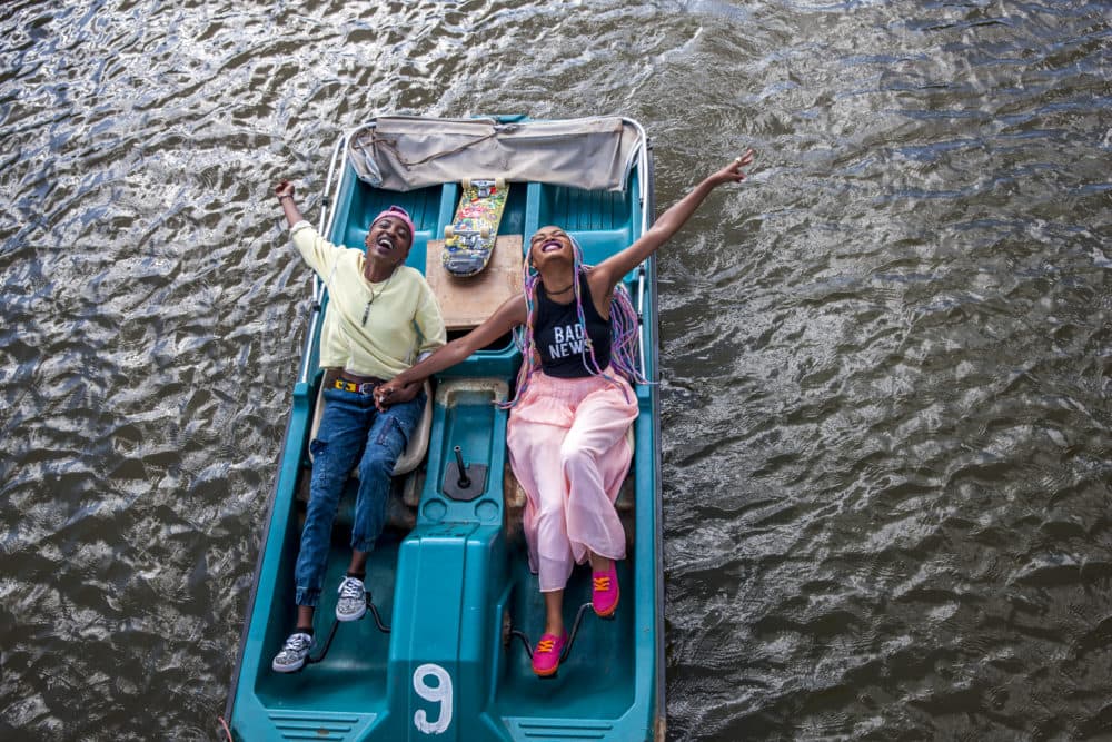 A scene from "Rafiki." (Courtesy)