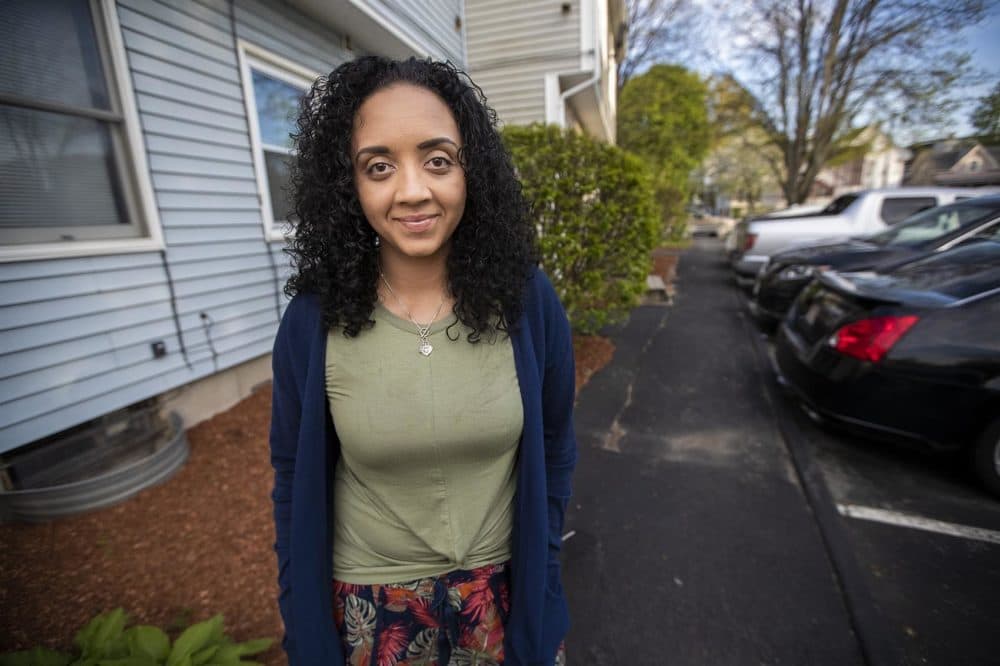 Newbury alumna Desiree Rivera Deco. (Jesse Costa/WBUR)