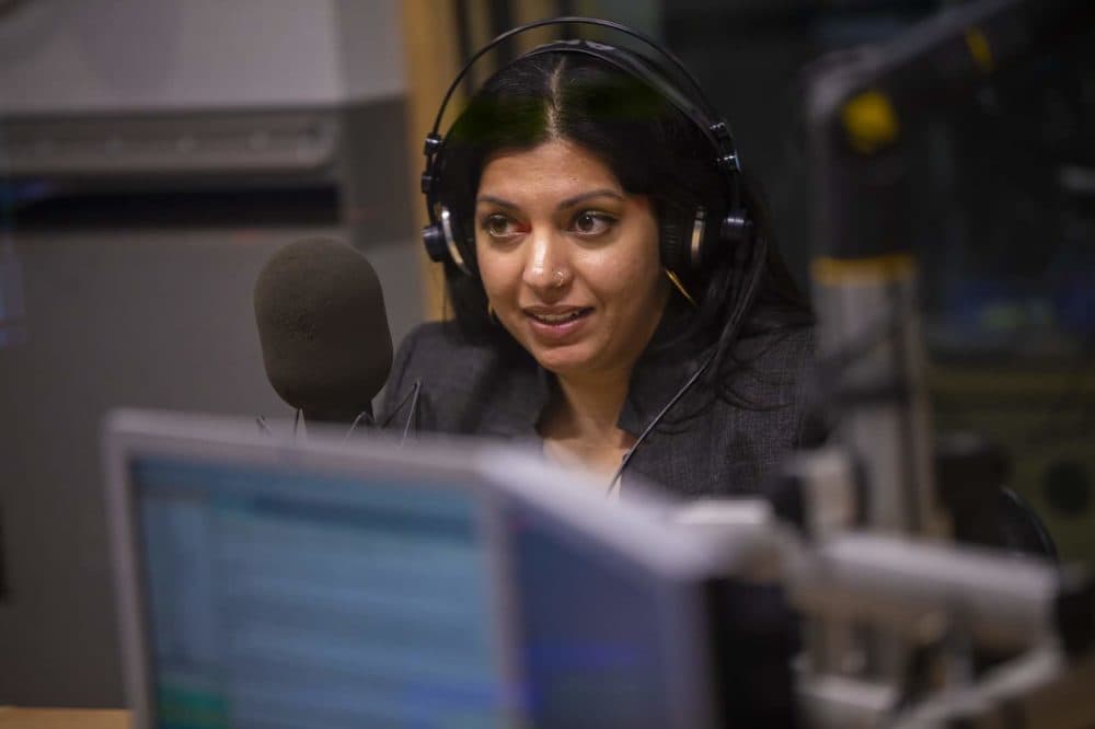 Massachusetts Cannabis Control Commissioner Shaleen Title. (Jesse Costa/WBUR)
