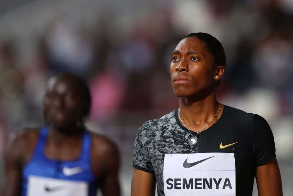 Caster Semenya at the IAAF Diamond League event in Doha, Qatar. (Francois Nel/Getty Images)