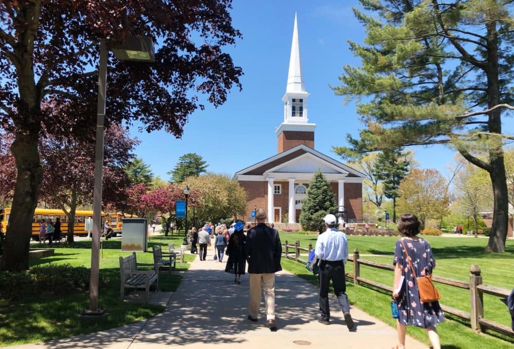 Gordon College is considered one of America's flagship evangelical colleges. (Max Larkin/WBUR)