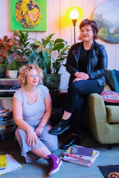 The Cauldron founders Carlie Febo and Kate McBride. (Courtesy Carlie Febo)