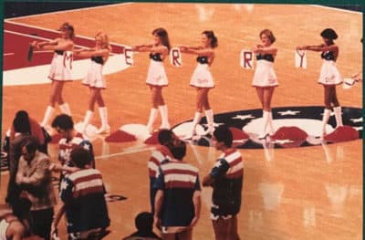 Anna Cruse (third from left) and the Bullettes celebrate the 1978 holiday. (Courtesy Anna Cruse)