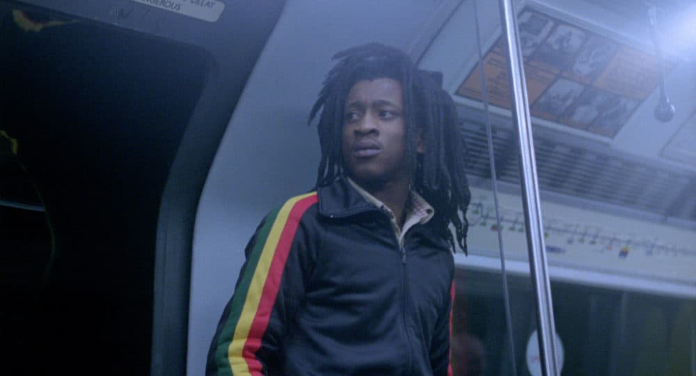 Brinsley Forde as Blue in Franco Rosso's film "Babylon." (Courtesy Kino Lorber)