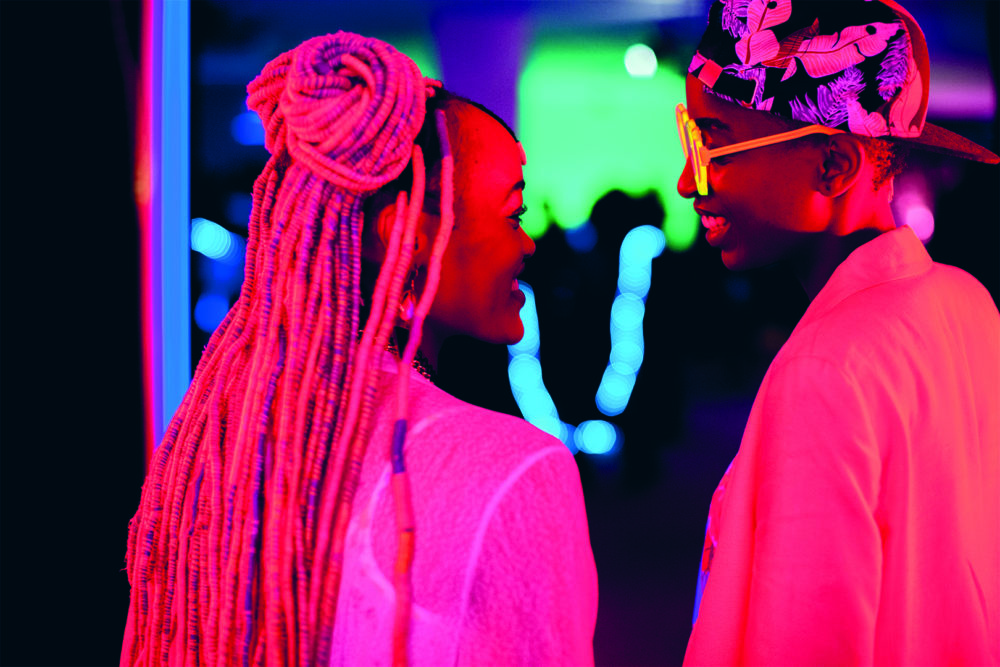 Sheila Munyiva and Samantha Mugatsia in "Rafiki." (Courtesy)
