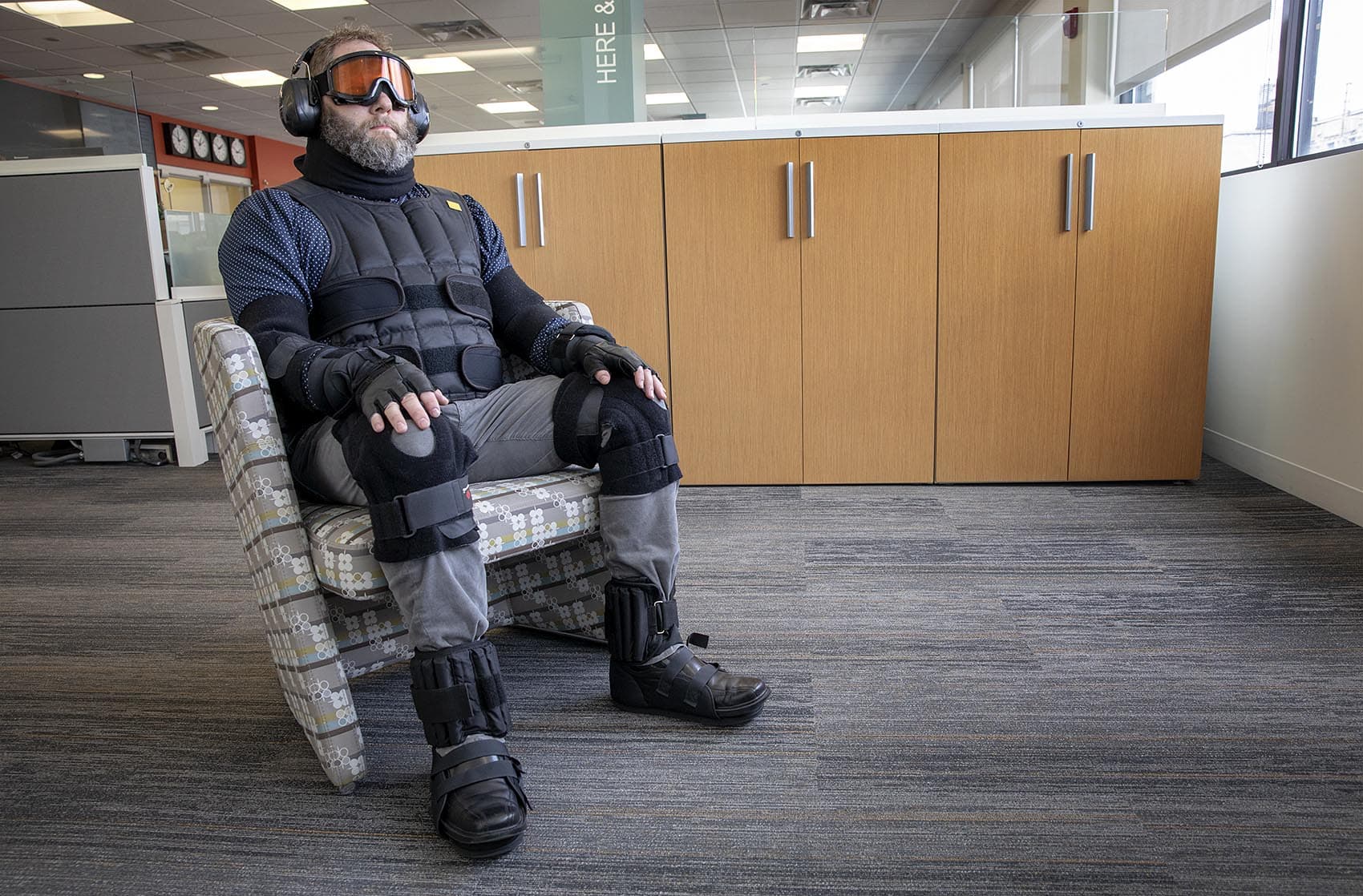 40 Years In 5 Minutes: Age Simulation Suit Aims To Increase Empathy In ...