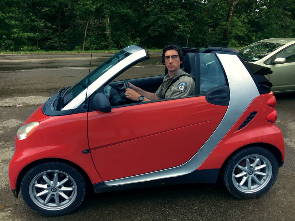 Adam Driver as Ronnie Peterson in "The Dead Don't Die." (Courtesy Focus Features)