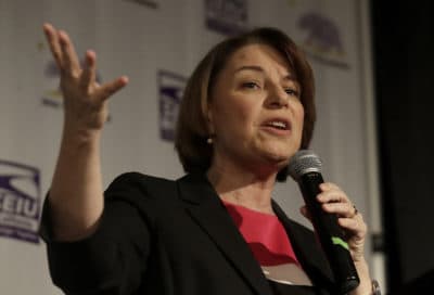 Democratic presidential candidate Sen. Amy Klobuchar, D-Minn. (Jeff Chiu/AP)