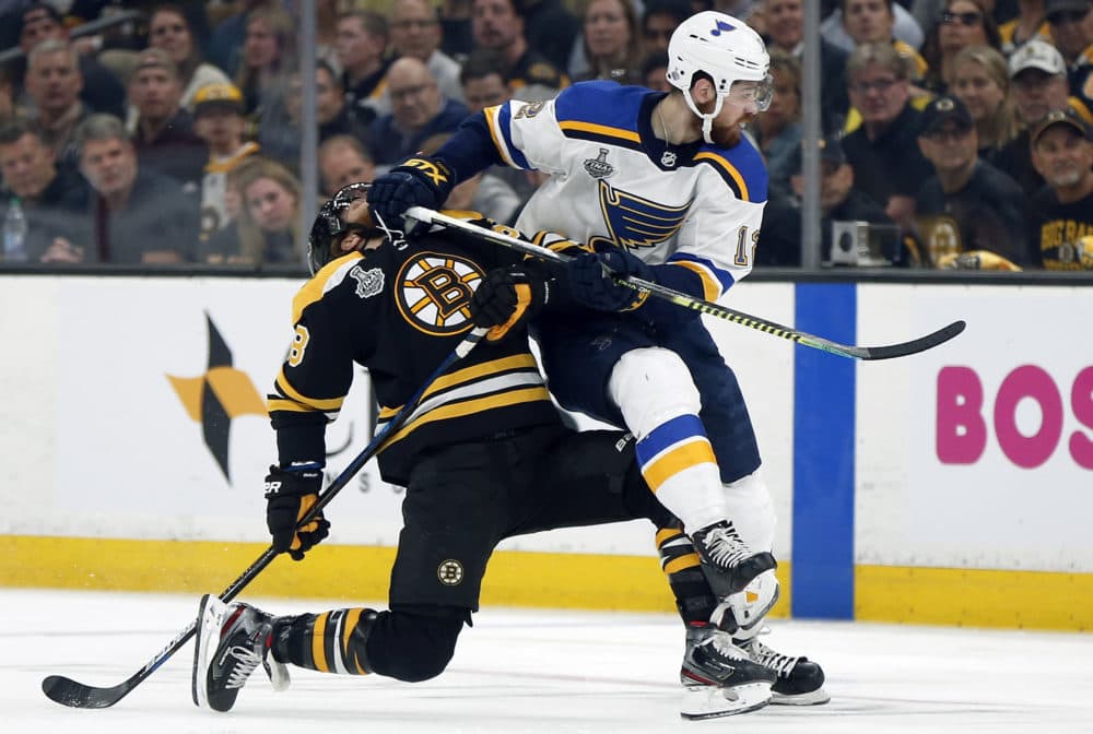 Bruins Angry, Frustrated By No-Calls In Game 5 Loss To Blues | WBUR News