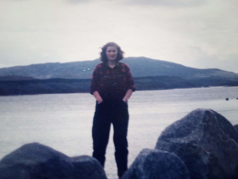 The author in Ireland in 1984.