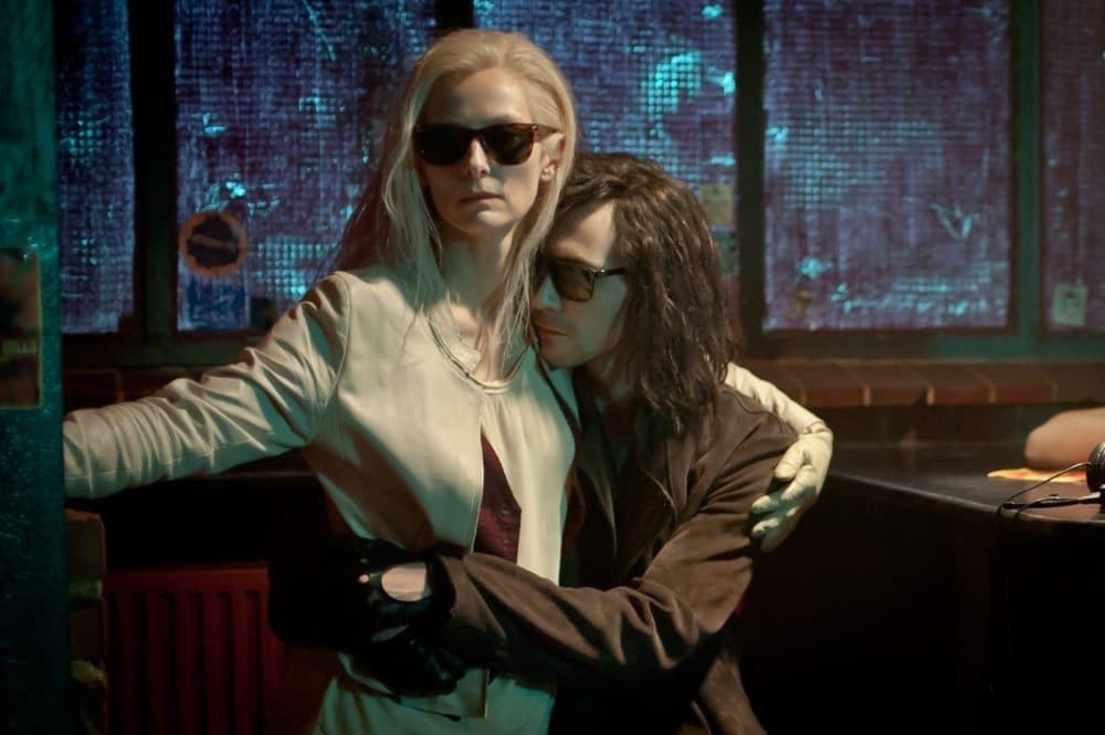 Tilda Swinton and Tom Hiddleston in Jim Jarmusch’s "Only Lovers Left Alive." (Courtesy Brattle Theatre)