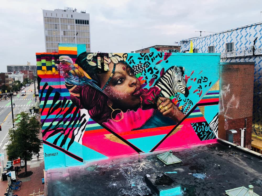 Marka27's "Queendom" in Central Square. (Courtesy Central Square Business Association)