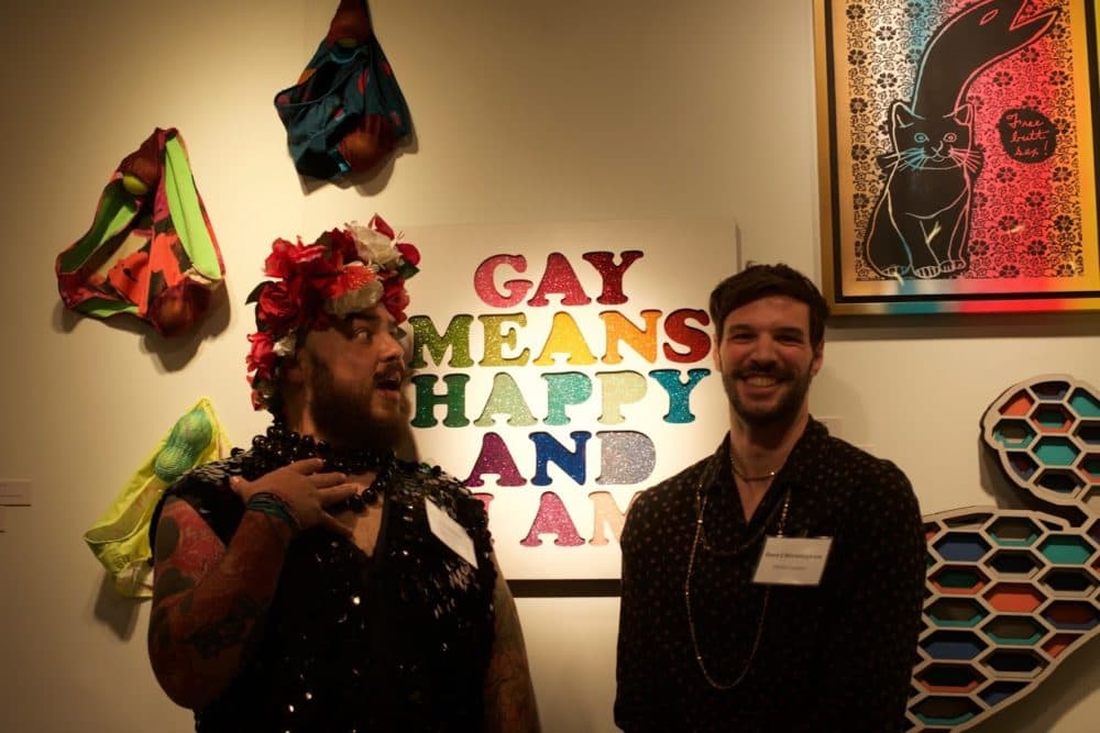 Curators Izzy Berdan and Dave Bermingham. (Courtesy Society of Arts + Crafts)