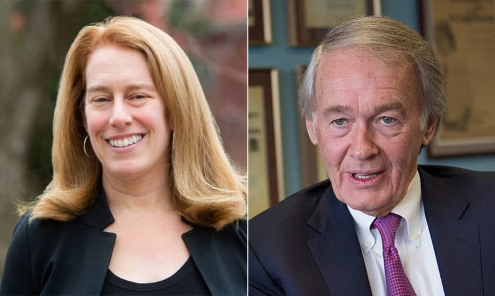 Labor lawyer Shannon Liss-Riordan is challenging U.S. Sen. Ed Markey in the Democratic primary. (Courtesy; WBUR file)