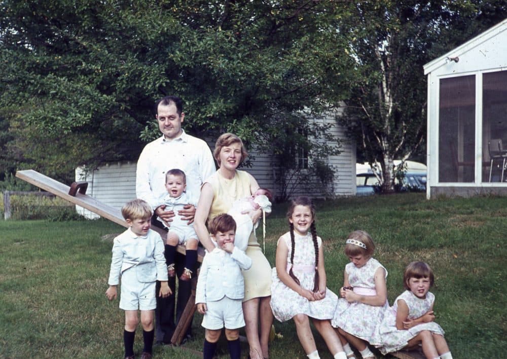 The author's grandmother, Gertrude "June" Murray, with her family on Easter in 1965. (Courtesy)