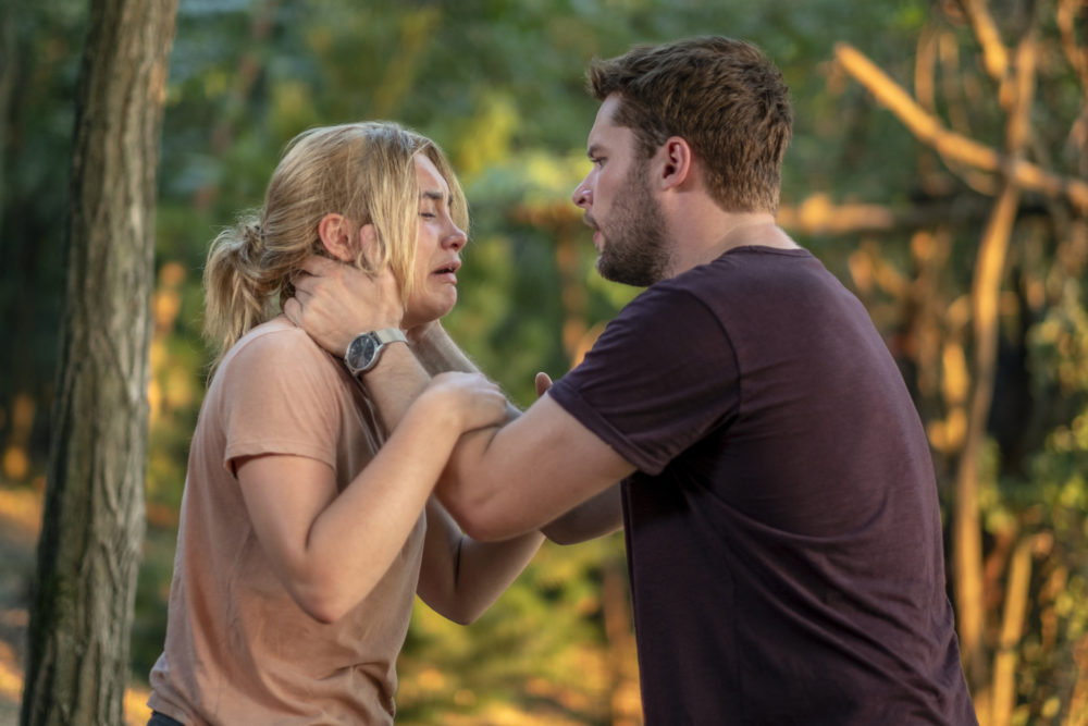 Florence Pugh and Jack Reynor in "Midsommar." (Courtesy A24)