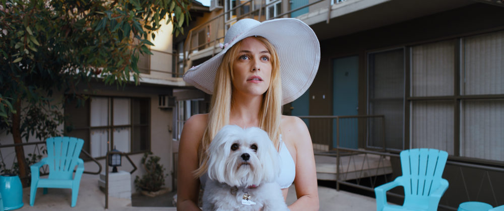 Riley Keough as Sarah in "Under the Silver Lake." (Courtesy A24)