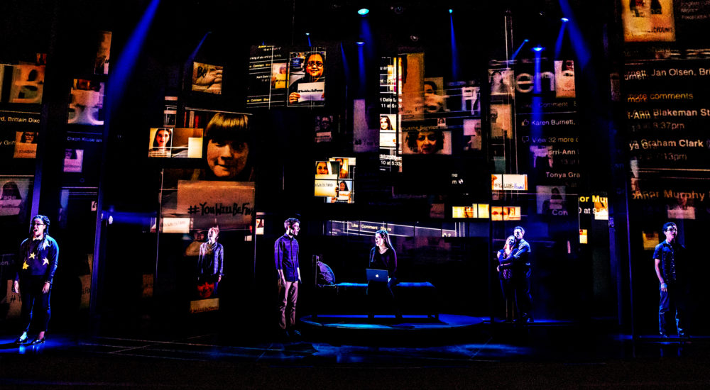 The cast of the "Dear Evan Hansen" tour. (Courtesy Matthew Murphy)