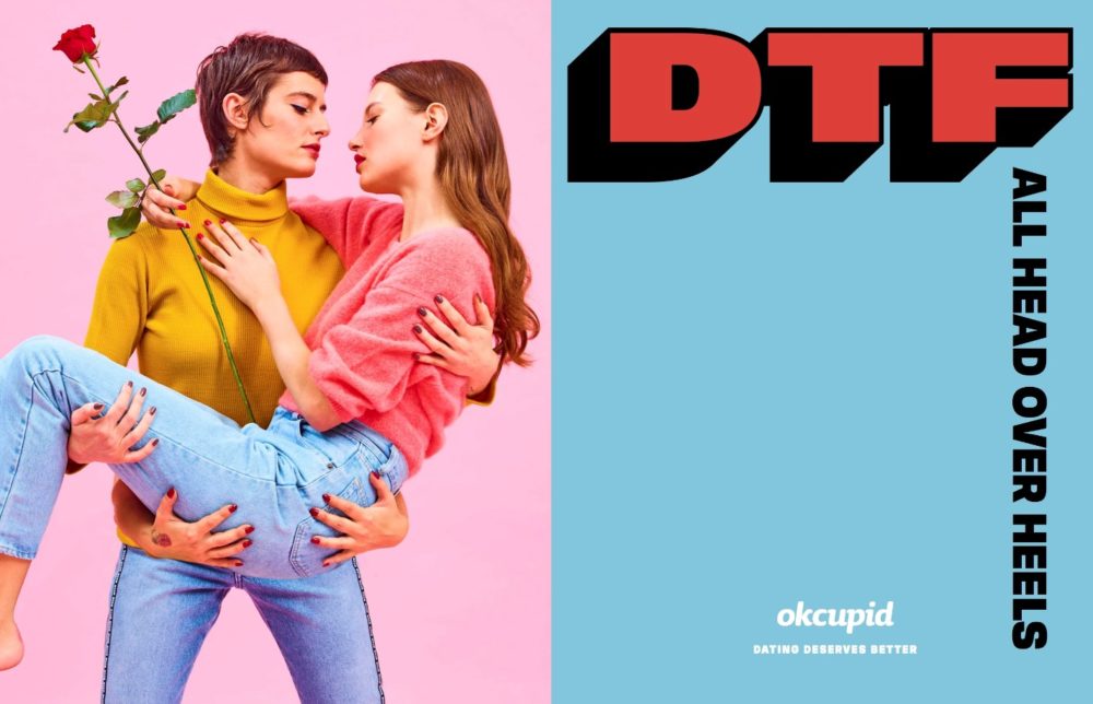 One of nine OkCupid ads the MBTA turned down (Courtesy)